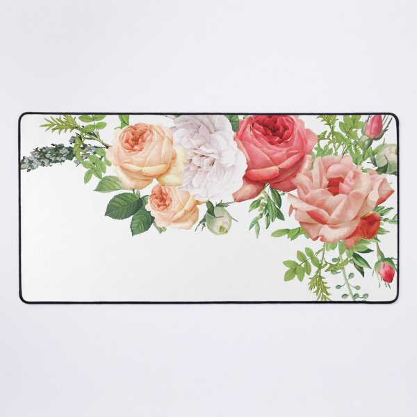 Item preview, Romantic Watercolor Flower Bouquet Arrangement Blooming designed and sold by dmr studio.