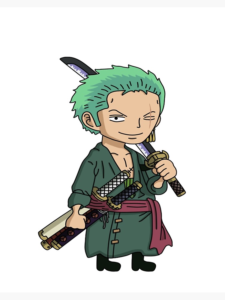 Roronoa Zoro Chibi PNG by miahatake13 [One Piece] by miahatake13