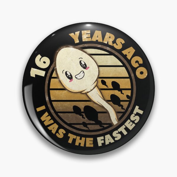 Item preview, 16 Years Ago I Was The Fastest. 16th Birthday Design designed and sold by More-dan-Prints.