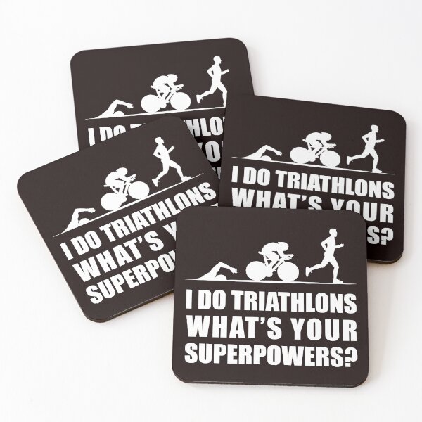 Item preview, I Do Triathlon, Funny Cycling, Cyclist Quote designed and sold by Aerial Addicts.