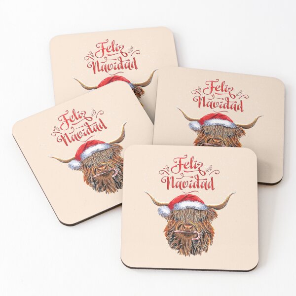 Item preview, Christmas highland cow, and Feliz Navidad! Highland Cow, Christmas sweater, nativity day designed and sold by Collagedream.