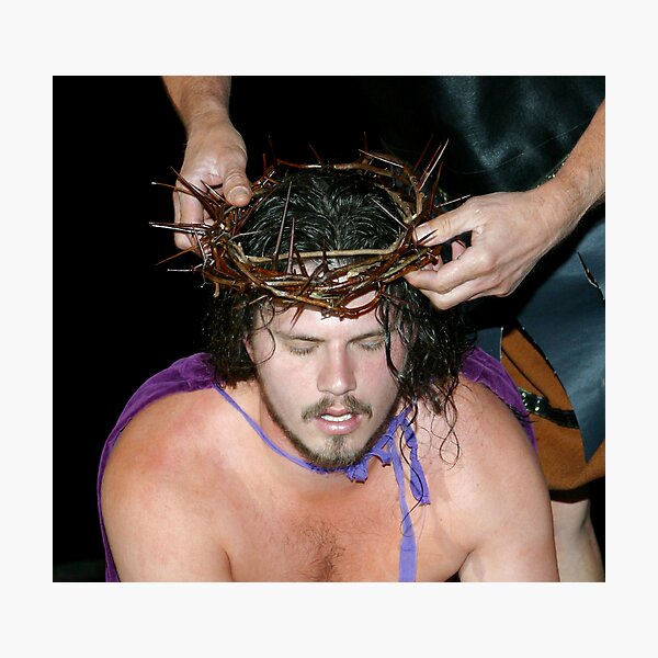 Jesus Crown of Thorns Photographic Print