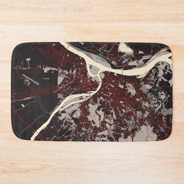 Item preview, Belgrade City Map of Serbia - Vector designed and sold by deMAP.