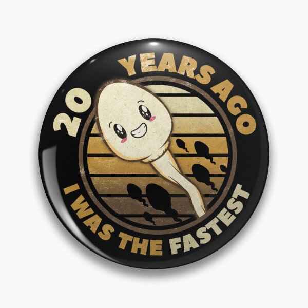 Item preview, 20 Years Ago I Was The Fastest. 20th Birthday Design designed and sold by More-dan-Prints.