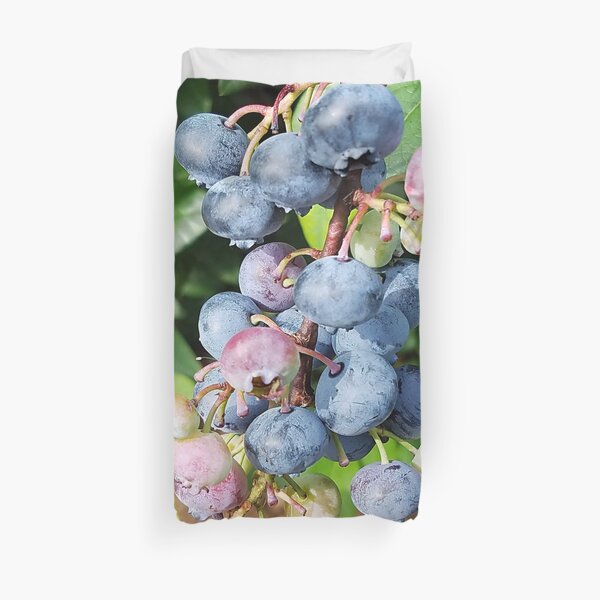 Ready to pick blueberries? Duvet Cover