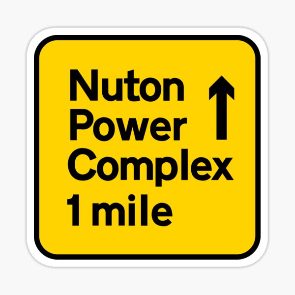 NUTON Sticker