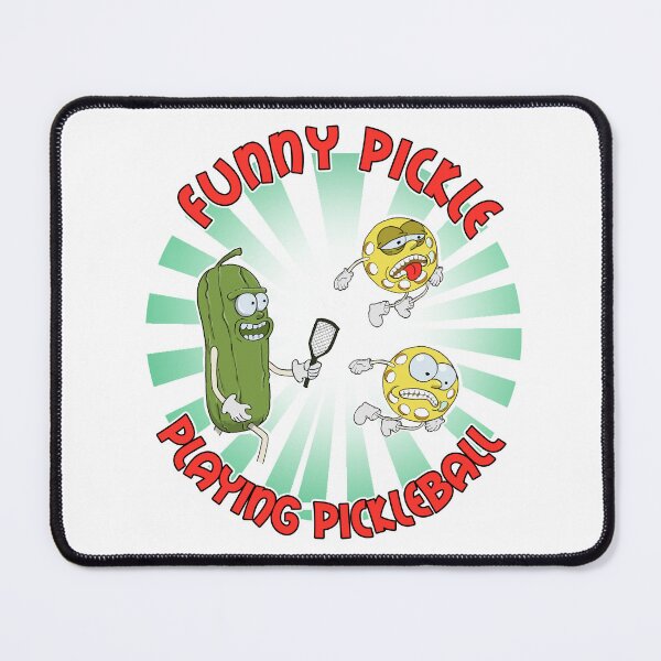 Item preview, Cool Funny Pickle Playing Pickleball Classic Meme designed and sold by DogmaArtstype.