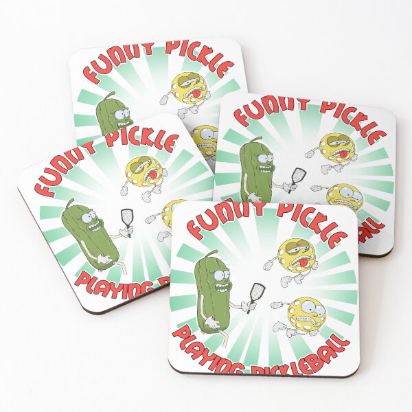 Item preview, Cool Funny Pickle Playing Pickleball Classic Meme designed and sold by DogmaArtstype.
