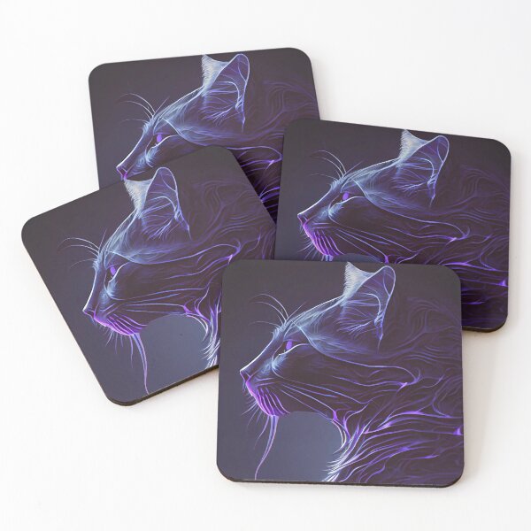Item preview, Purple cosmic cat designed and sold by Elite's Workshop.