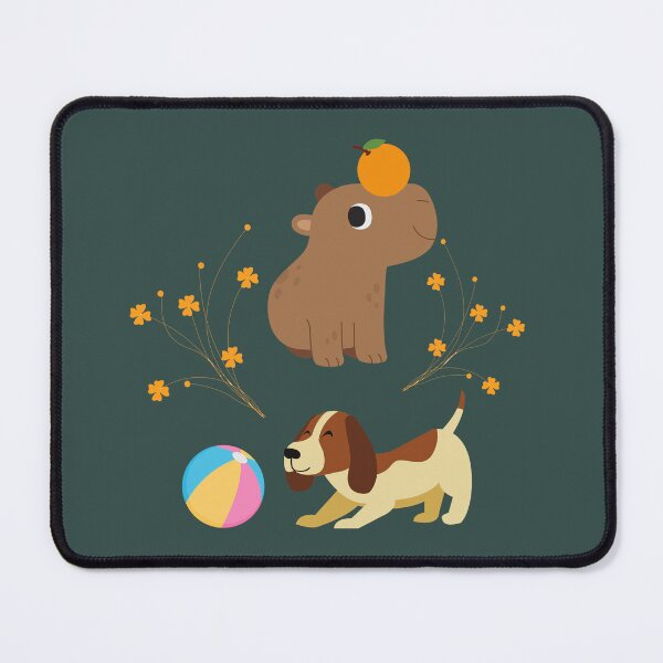 Item preview, Capybara And Dog,Capybara With Oranges,Capybara Funny, Cute Capybara,Capybara Love, designed and sold by Tamas Das.