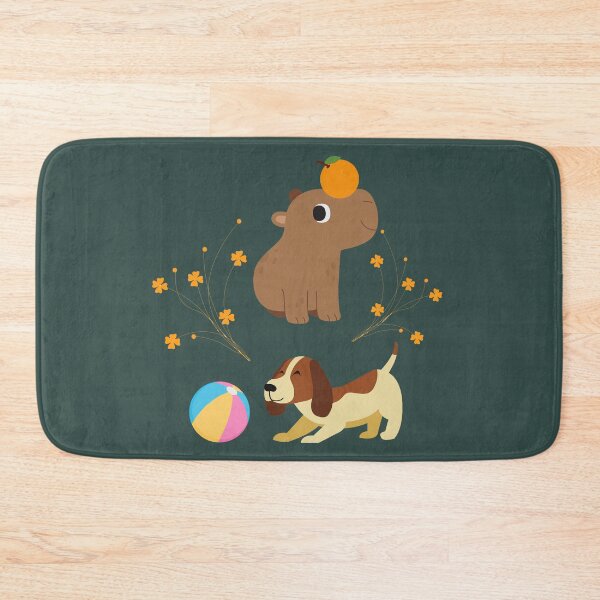 Item preview, Capybara And Dog,Capybara With Oranges,Capybara Funny, Cute Capybara,Capybara Love, designed and sold by Tamas Das.