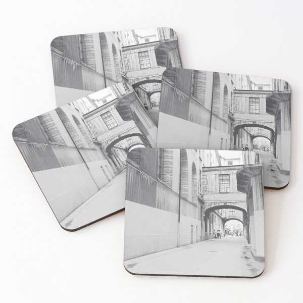 Item preview, Old Alley in Lyon - Black and White Street Photography designed and sold by CarolinaReina.