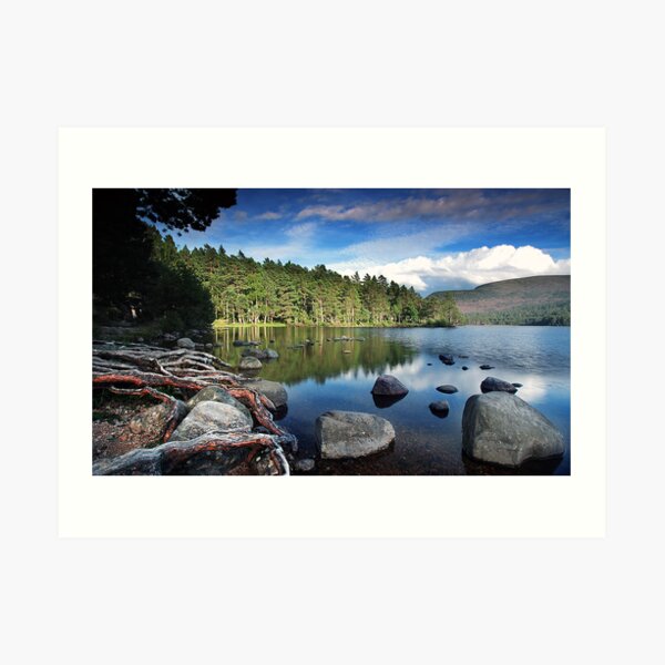 Loch An Eilein II Art Print