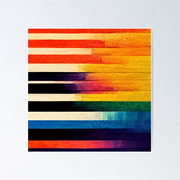 Item preview, Colorful Lines designed and sold by BraveFellow.