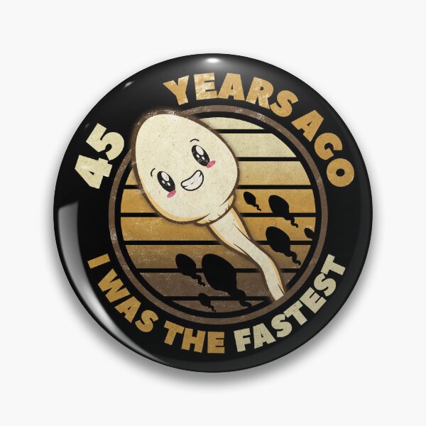 Item preview, 45 Years Ago I Was The Fastest. 45th Birthday Design designed and sold by More-dan-Prints.
