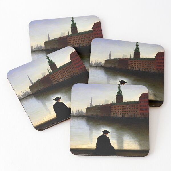 Item preview, Hamburg in Caspar David Friedrich Style designed and sold by Crestern.