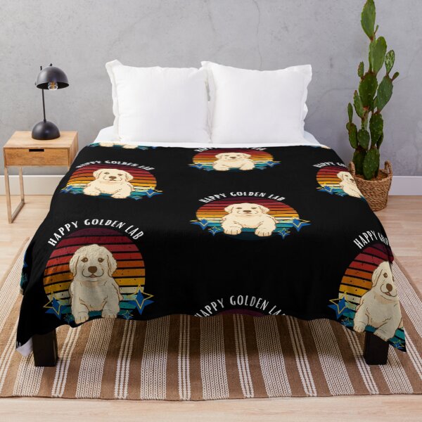 Item preview, Happy golden lab V2 designed and sold by The Love Quill.