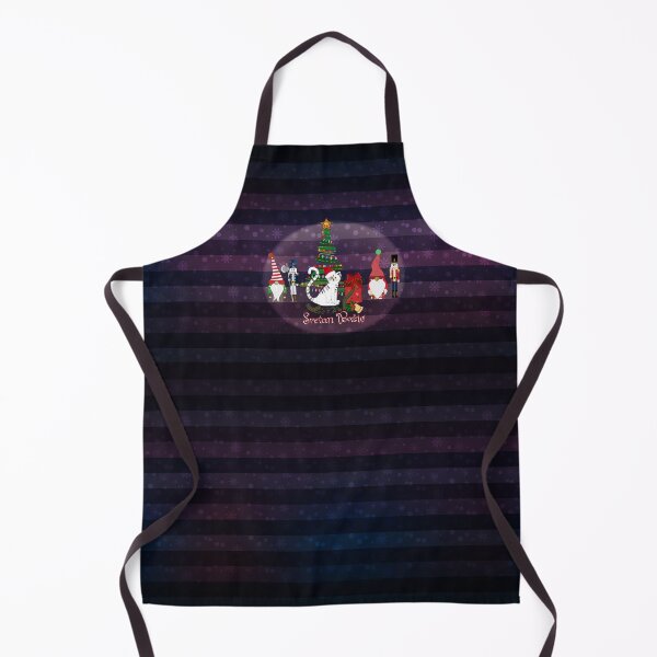 Item preview, Cat with the Present "Sretan Božić" designed and sold by MC Art Studio.