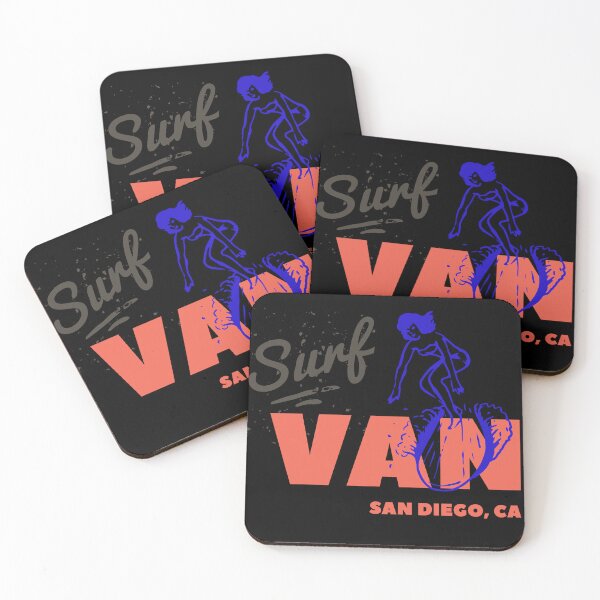 Item preview, furgoneta de surf San Diego designed and sold by harounshirt.