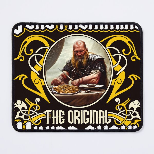 Item preview, Surstromming viking sushi t-shirt design designed and sold by Spassprediger.