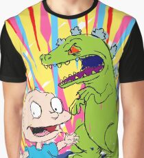 Tommy und Reptar Sketch Grafik T-Shirt