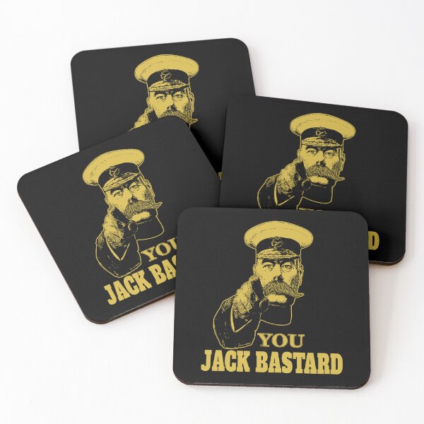Item preview, YOU JACK BASTARD - GOLD designed and sold by Delapits.