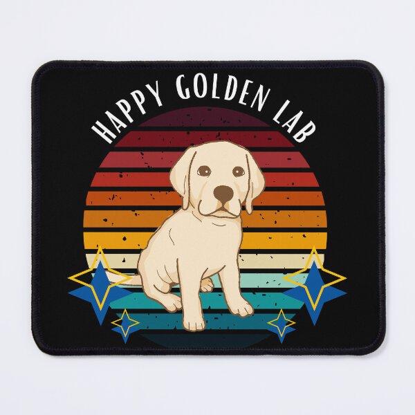 Item preview, Happy golden lab V3 designed and sold by The Love Quill.