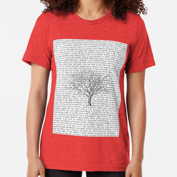 The Mountain Damen T-Shirt Tri-Blend /"Wild /& Free/"