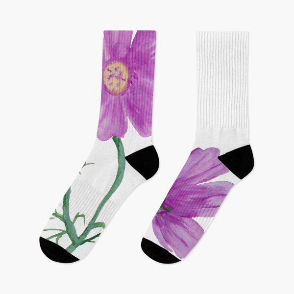 Artikelvorschau, Lila Kosmos blüht entworfen und verkauft von Floralsharry.