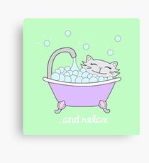 ...And Relax Canvas Print