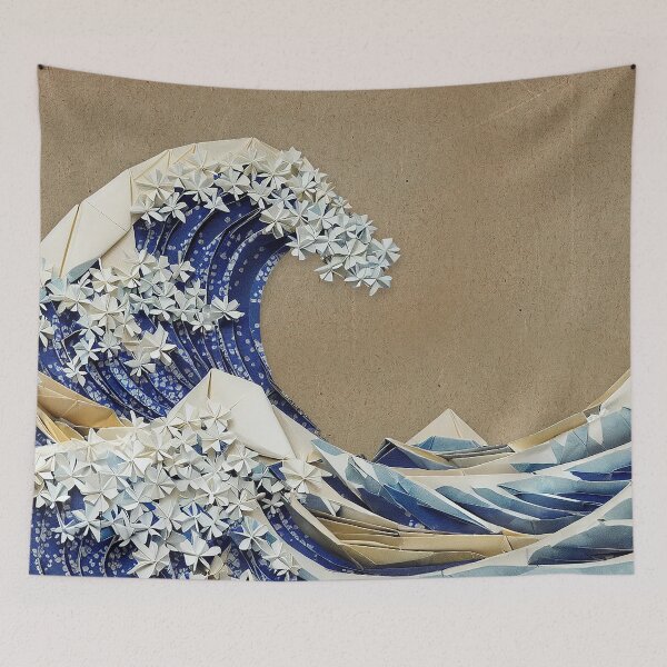 Item preview, The Great Wave off Kanagawa - Origami designed and sold by izacless.