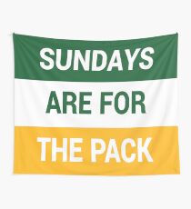 Sundays Are For The Pack Wall Tapestry