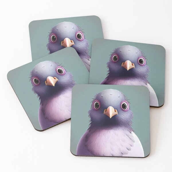 Item preview, adorable pigeon portrait designed and sold by Elite's Workshop.