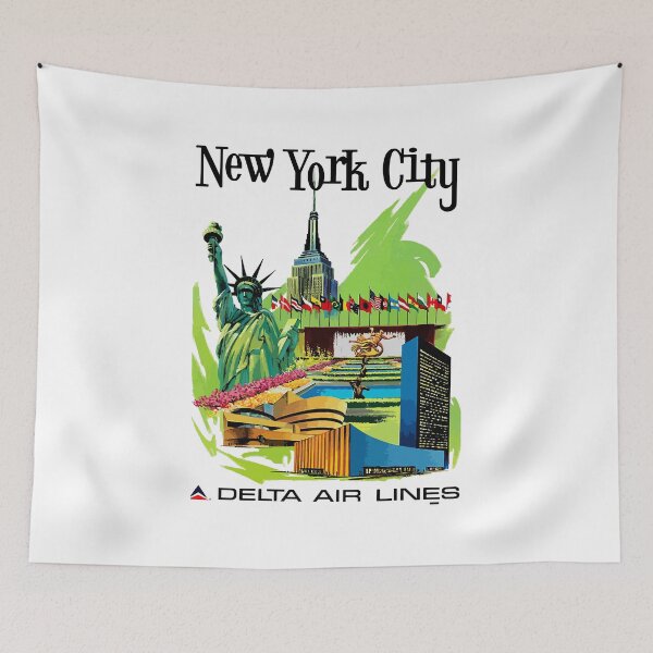 Item preview, Vintage Delta Airlines designed and sold by Febry-Art.