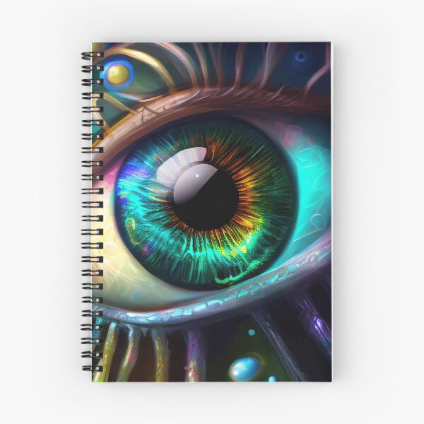 Item preview, Imaginative iridescent eye version 1 designed and sold by PM-Artistic.