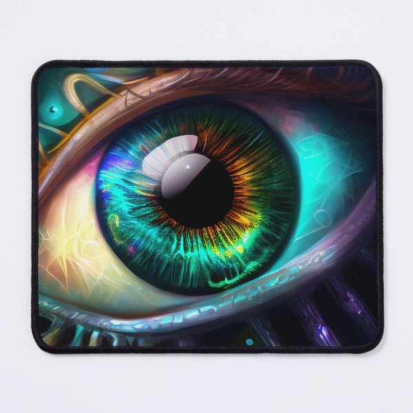 Item preview, Imaginative iridescent eye version 1 designed and sold by PM-Artistic.