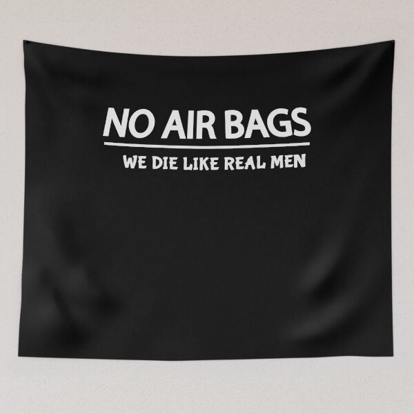 Item preview,  no air we die like real men designed and sold by artzaka.