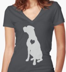 Camiseta entallada de cuello en V Adore Boxers