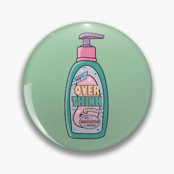 Item preview, Over Think Moisturiser designed and sold by Studio CB.