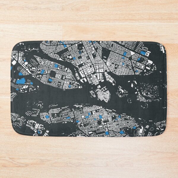 Item preview, Map of Stockholm, Sweden,with its schools in color designed and sold by jean-nicolas.