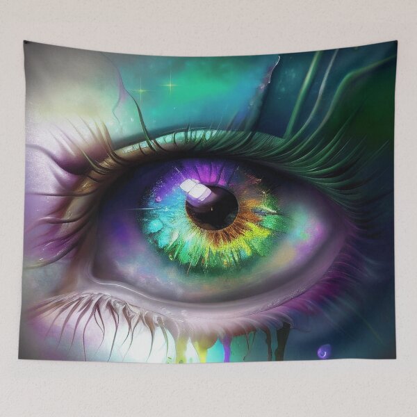 Item preview, Imaginative iridescent eye version 2 designed and sold by PM-Artistic.