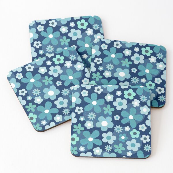 Item preview, Groovy Baby - Indigo and Aqua designed and sold by Daisy Beatrice.