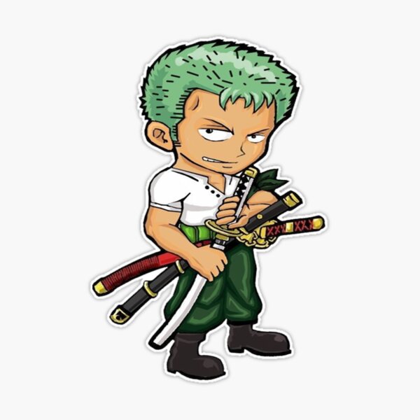 One Piece Chibi Png - One Piece Zoro Chibi, Transparent Png, png download,  transparent png image