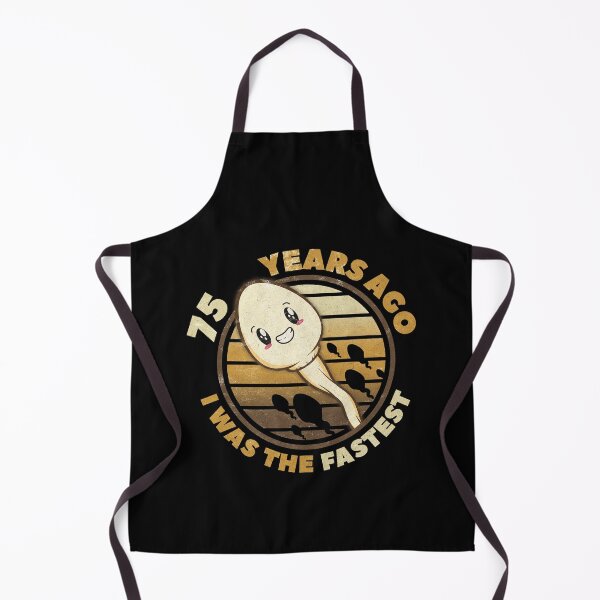 Item preview, 75 Years Ago I Was The Fastest. 75th Birthday Design designed and sold by More-dan-Prints.