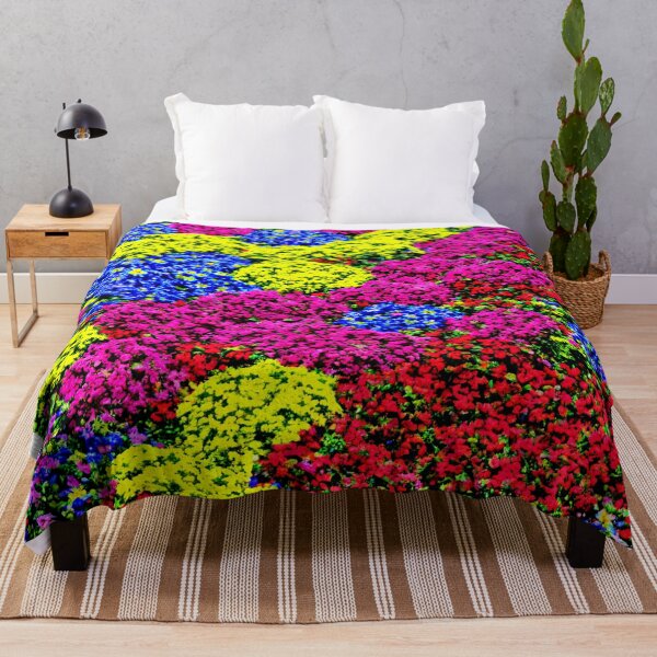 Item preview, Bed of multi coloured flowers  designed and sold by David-Howells.