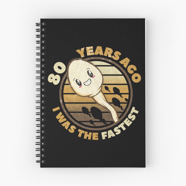 Item preview, 80 Years Ago I Was The Fastest. 80th Birthday Design designed and sold by More-dan-Prints.