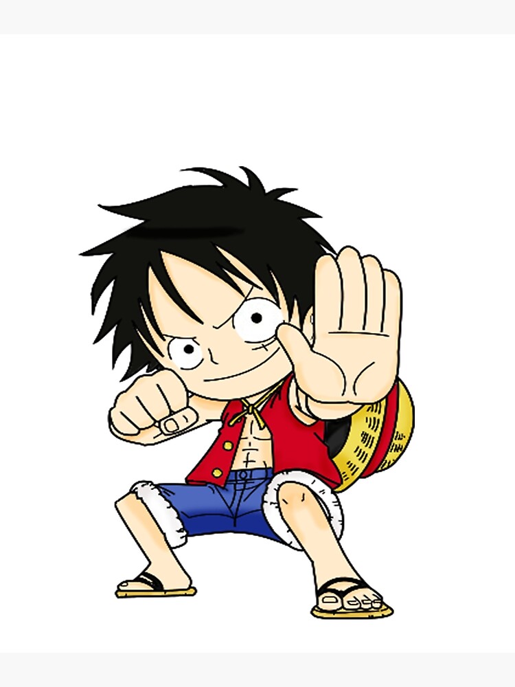 Drawing of Chibi Luffy by me. Hope you like it! : r/OnePiece