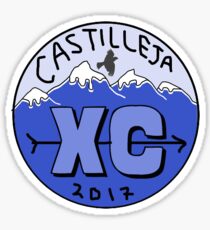 Castilleja Langlauf Sticker