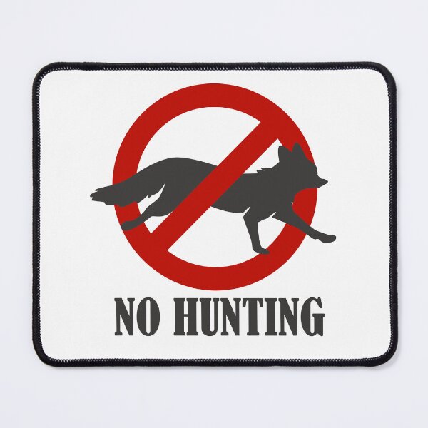Item preview, no hunting anti hunting animal protection designed and sold by Buddyboutique.