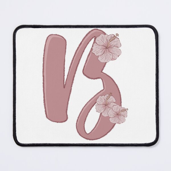 Item preview, Pink Hibiscus Monogram B designed and sold by Zephyr-Studio.